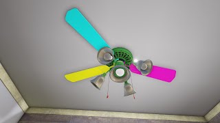 Rainbow REVOLUTION Hits Ceiling Fans [upl. by Lednem]