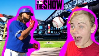 I HIT A HOME RUN MLB The Show 24 Road to the Show Ep8 [upl. by Annahaj]