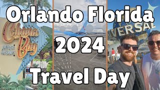 Orlando Florida Vlog  Travel Day  Glasgow  Tui  Cabana Bay  Universal Citywalk [upl. by Aicillyhp910]