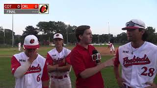 Orleans Firebirds Game 13 vs Cotuit Kettleers [upl. by Brodsky]