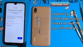 Huawei Y5 2019 FRP Bypass AMN LX9 AMN LX1 AMN LX2 AMN LX3 901 No Need install app 2020 [upl. by Aylsworth740]