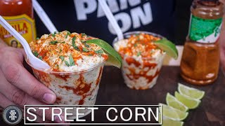 Mexican Street Corn  Coctel de Elote  Mexican Food [upl. by Brant]