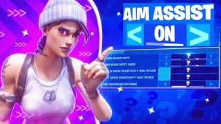 Fortnite AIM ASSIST ON MOUSE amp KEYBOARD STRONGEST REWASD CONFIG 2024  NEW REWASD BYPASS [upl. by Eegnat]