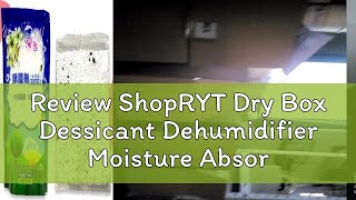 Review ShopRYT Dry Box Dessicant Dehumidifier Moisture Absorber Refill 230g 500ml Waredrobe Cabin [upl. by Edmead618]