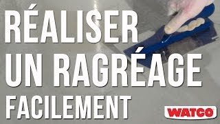 Comment réaliser un ragréage facilement   Ragréage autonivelant  Watco [upl. by Elleuqar]