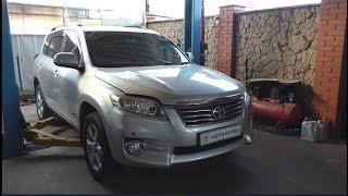 Замена маслосъемных колпачков двигатель 2AZ на Toyota RAV4 24 Тойота Рав 4 2011 1часть [upl. by Hawthorn]