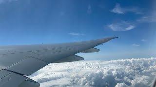 Wild Scenic Takeoff of KLM Boeing 777 300er from Amsterdam to Accra [upl. by Ruggiero]