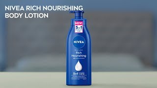 NIVEA Rich Nourishing Body Lotion 400ml [upl. by Derraj]