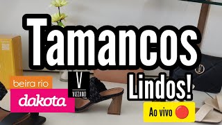 TAMANCOS FEMININOS VERÃO 2024 DAKOTA CALÇADOS  SALTO ALTO  SALTO BLOCO BEIRARIO CALÇADOS [upl. by Aitnahc]