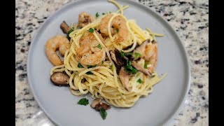 Lemon Shrimp Pasta  Ready in 10 minutes [upl. by Eilitan595]