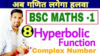 Bsc 1 year math  BSC 1 maths  Hyperbolic Function Complex Number Bsc maths for 1st year manoj sir [upl. by Nemajneb]