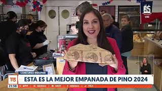 Concurso Indupan Esta es la mejor empanada de pino 2024 [upl. by Intisar332]