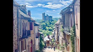 Scenic villages in South Central France mp4 [upl. by Dorri]