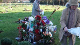 Philomena Lynott at Phil grave in 2008 [upl. by Adnawt]