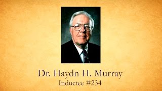 Dr Haydn Murray  National Mining Hall of Fame Inductee 234 [upl. by Mikey]