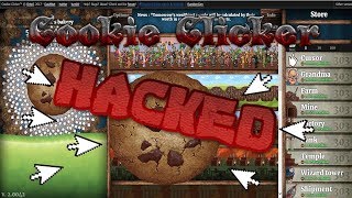 hacking cookie clicker [upl. by Aicirtan300]