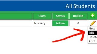 creating using access edit button P1  Access command button [upl. by Siramay]