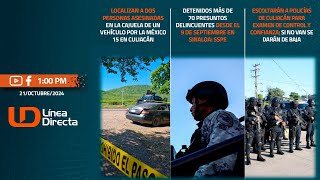 Localizan a dos personas asesinadas en la cajuela de un vehículo por la México 15 en Culiacán [upl. by Luana]