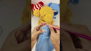 Handmade crochet hat tutorial👆🥰 [upl. by Cummine373]