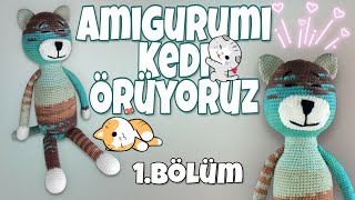 Amigurumi Kedi Yapılışı 🐱  Kafa Yapımı 14 [upl. by Agatha]