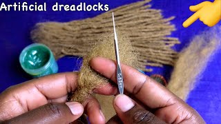 How To Turn Braids Into Dreadlocks [upl. by Donnell]