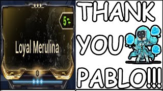 Loyal Merulina EXACTLY WHAT WE WANTED Warframe Builds [upl. by Becka]