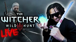 💢The Witcher 3  Geralt be Rizzin the Biddies🤣😎 Death March Difficulty🏴‍☠️ Noob to Pro Witcher🐺 [upl. by Najib]