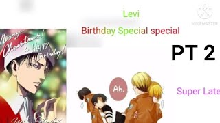 Bottoms wear maid outfits  Levis Bday Special pt 2  EreriRiren  AOT Text [upl. by Airotahs]