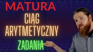 MATURA MATEMATYKA Ciąg arytmetyczny zadania PEWNIAK ciągi cz2 [upl. by Forrester]