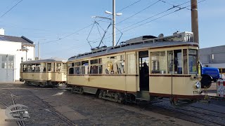 Dresdner Straßenbahn  Sonderfahrt mit dem großen Hecht 1716 [upl. by Severen]