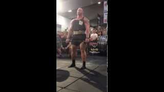 Thor Bjornsson 420kg 925lbs deadlift at Giants Live Melbourne 2014 [upl. by Beattie32]