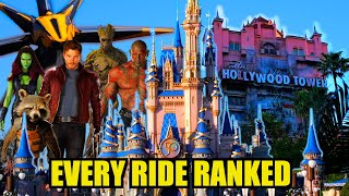 Every Disney World Ride Ranked [upl. by Elohcan]