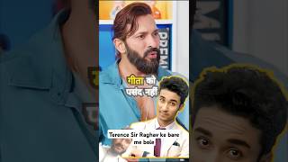 Terence Lewis on Raghav Juyal journey podcast raghavjuyal dance terencelewis youtubeshorts [upl. by Viv338]