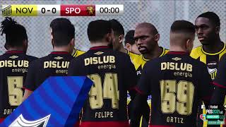 PES 2021  SIMULAÇÃO NOVORIZONTINO X SPORT AO VIVO  GAMEPLAY PES 2021 [upl. by Aihcrop]