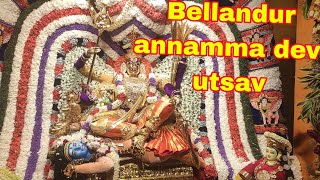 bellandur annamma devi utsav flower decoration  2024 hidden Karnataka amaresh [upl. by Jeanelle]