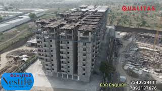 Qualitas Nestilo  2 and 3 BHK Premium Apartments Osman Nagar Tellapur Hyd  8340834111 7093137676 [upl. by Tellford]