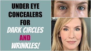 Under Eye Concealers for Mature Skin AND Dark Circles  14 Concealer Reviews [upl. by Noam]