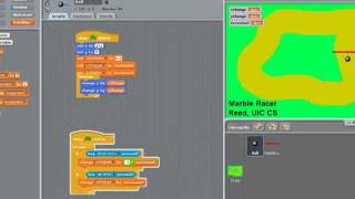 Scratch Programming Marble Racer Demo [upl. by Atteval]