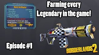 Borderlands 2 Farming every Legendary Episode 1 [upl. by Bisset]