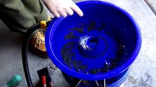 Blue Bowl Tutoral for processing of GOLD concentrates [upl. by Zackariah]