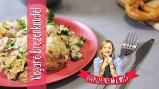 Brezenknödel mit Rahmschwammerl traditionellvegan  Sophias Vegane Welt [upl. by Warrick]