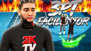 NEW 3PT FACILITATOR is the BEST RARE BUILD on NBA 2K22 [upl. by Yehc784]