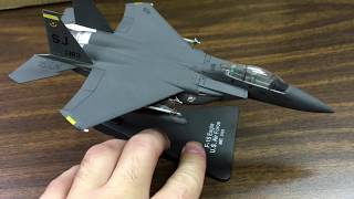 FRANKLIN MINT 1100 F15 STRIKE EAGLE REVIEW [upl. by Winifield]