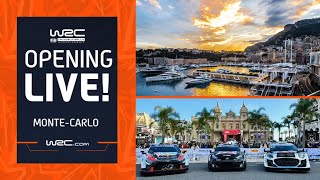 🔴 Opening Ceremony LIVE  WRC Rallye MonteCarlo 2024 [upl. by Marline840]