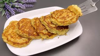 Fruchtpfannkuchen aus Kiwi und Äpfeln Gesundes Frühstück ohne Mehl ohne Zucker [upl. by Lukas570]