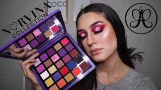 NUEVA PALETA ABH NORVINA COLLECTION VOL1 OMG TUTORIAL  RESENA [upl. by Yornoc]