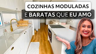 COZINHAS MODULADAS E BARATAS QUE EU AMO [upl. by Childers407]