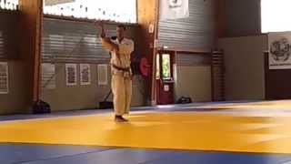 Kata quotJionquot par Philippe Mingui Shotokan Ohshima [upl. by Akerdal]