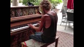 Homeless man plays piano [upl. by Daffy703]