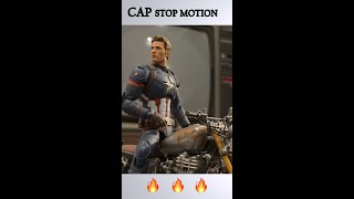 CAPTAIN AMERICA STOP MOTION Shorts [upl. by Egdirdle]